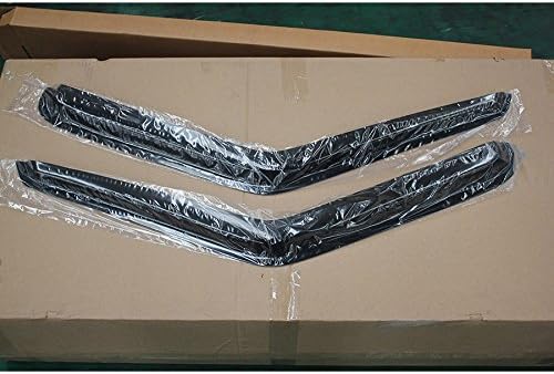 Fit 94-04 Chevy S10 95-05 Blazer 2-Door 94-04 GMC Sonoma 95-01 S15 Jimmy 2-Door 96-00 Isuzu Hombre 2pcs Front Smoke Sun/Rain Guard Vent Shade Window Visors