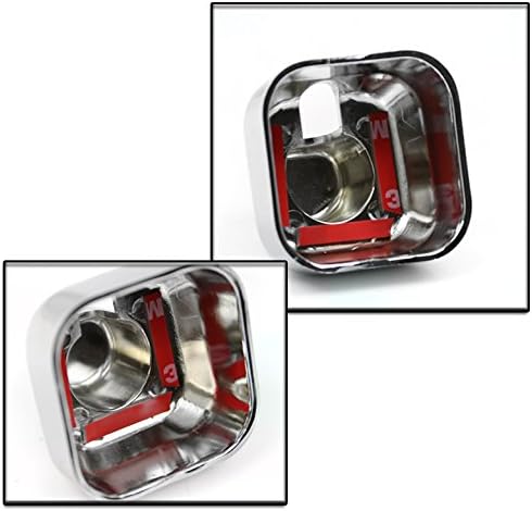 Antenna Base Bezel Cover Trim Molding Chrome Compatible with 2005-2010 H3