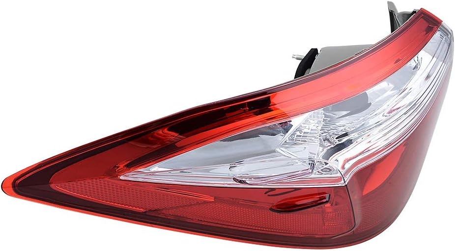 Tail Light Brake Stop Lamp Cover Compatible with 2014-2016 Toyota Corolla Left Driver Side 81560-02750 TO2804118
