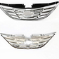 Front Upper Grille Grill JX-7288-CM Replacement for 2011-2013 Hyundai Sonata,chrome