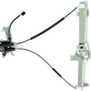 Fit Front Driver (Left) Side Power Window Regulator w/Motor for 92-13 Ford E150/E250/E350 Super Duty/Econoline/Club Wagon Van