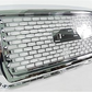 1pc Compatible with 2014-2015 GMC Sierra 1500 Front Hood Grill Bumper Mesh Style ABS Plastic Grille