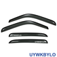 4pcs Window Visors Sun/Rain Guard for 97-01 Honda CR-V Side Window Deflectors Visor