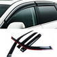 4pcs Window Visors Sun/Rain Guard for 97-01 Honda CR-V Side Window Deflectors Visor