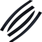 4pcs Window Visors Sun Rain Guard Out-Channel Style for 06-11 Honda Civic 4-Door Sedan Side Window Deflectors Visor