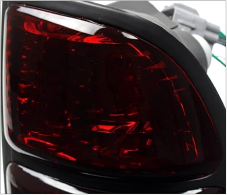 Tail Brake Lights Rear Lamps Red/Smoke Lens Compatible with 2000-2004 Toyota Tundra Pickup