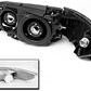 Black Headlight+Corner+Smoke Bumper Signal Lamp Compatible With 1993-1997 Corolla DX
