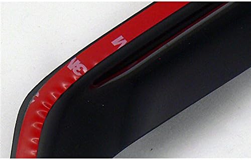 Vent Shade Front Rear Smoke Sun/Rain Guard Window Visors for 02-10 Explorer Mercury Mountaineer 03-05 Lincoln Aviator 4-Door SUV Only (Expect Sprot Trac or 2-Door Model)