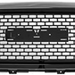 Mesh Style Front Bumper Hood Upper Grille Grill Gloss Black For 2014-2015 GMC Sierra 1500 Pickup Truck