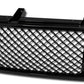 Black Finished Mesh Front Hood Bumper Grill Grille Compatible with 1999-2006 Chevy Silverado 1500/2500
