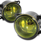 Bumper Driving Fog Lights Lamps Smoke Compatible with Acura Honda Jaguar Lincoln Subaru Suzuki