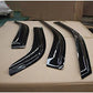 Fit 98-02 Honda Accord 4-Door Sedan 4pcs Front + Rear Smoke Sun/Rain Guard Vent Shade Window Visors