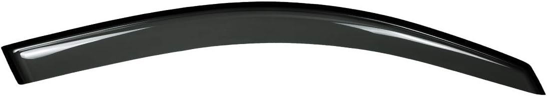 New 4pcs for 11-15 Kia Sorento Wind Dark Smoke Out-Channel/Outside Mount Style Wind Sun Rain Guard Vent Shade Deflector Window Visors