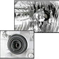 For 1999-2003 Suzuki Grand Vitara / 1999-2004 Vitara / 2002-2003 XL-7 Crystal Style Headlights - Chrome