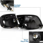Replacement Headlights w/Corner Lights Amber/Smoke Compatible with 1997-03 Ford F-150 | 1997-02 Expedition