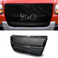 1pc Glossy Black Strong ABS Plastic Badgeless Mesh Style Front Hood/Bumper Grille Fit 06-10 Ford Explorer / 07-10 Ford Explorer Sport Trac