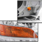 Replacement Chrome Headlight Headlamp Lamp Passenger Side Compatible with 2007-2012 Toyota Yaris Sedan 4DR