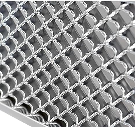 Mesh Style Upper Hood Grille Grill Chrome Compatible with 2007-2010 Ford Explorer/Explorer Sport Trac