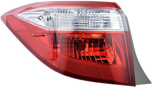 Tail Light Brake Stop Lamp Cover Compatible with 2014-2016 Toyota Corolla Left Driver Side 81560-02750 TO2804118