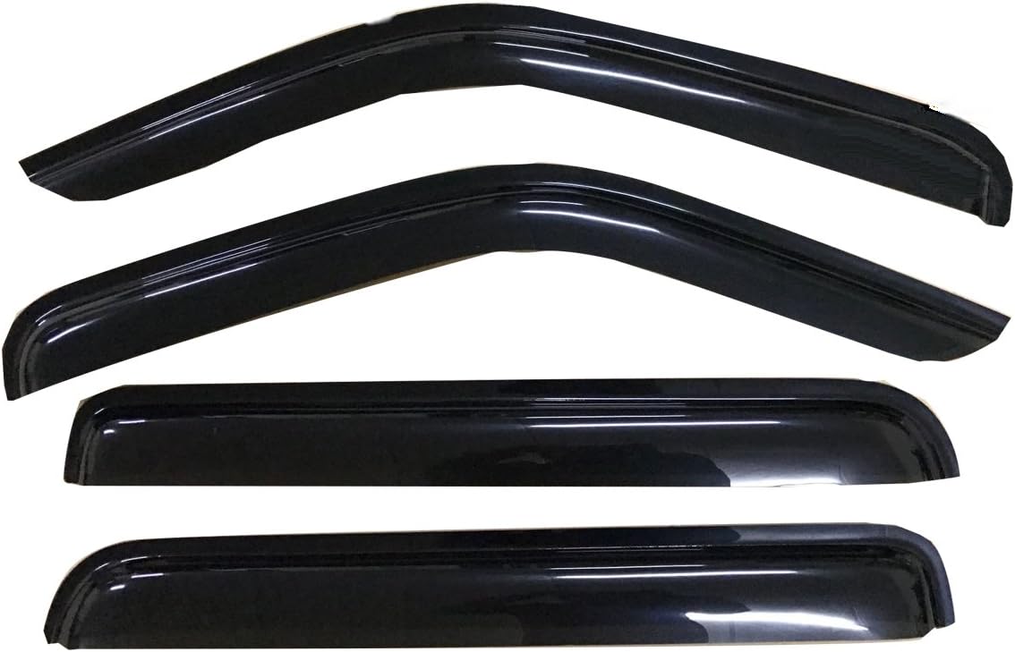 4pcs for 2007-2012 Nitro Sun Rain Guard Window Visors 94307