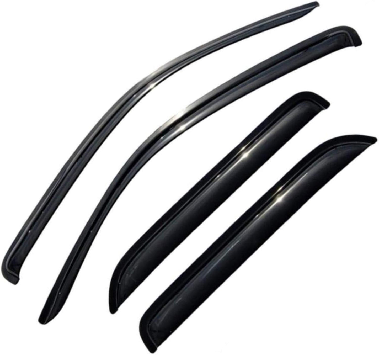 4pcs Side Window Deflector Window Visors Out-Channel Style for Ford Escape 01-12 for Mazda Tribute 08-11 for Mercury Mariner 05-11 Sun Rain Guard