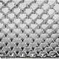 Front Bumper Upper Mesh Style Grille Grill Insert Chrome Compatible with 2002-2008 GMC Envoy