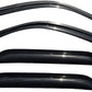 4pcs Side Window Deflector Window Visors Out-Channel Style for Ford Escape 01-12 for Mazda Tribute 08-11 for Mercury Mariner 05-11 Sun Rain Guard
