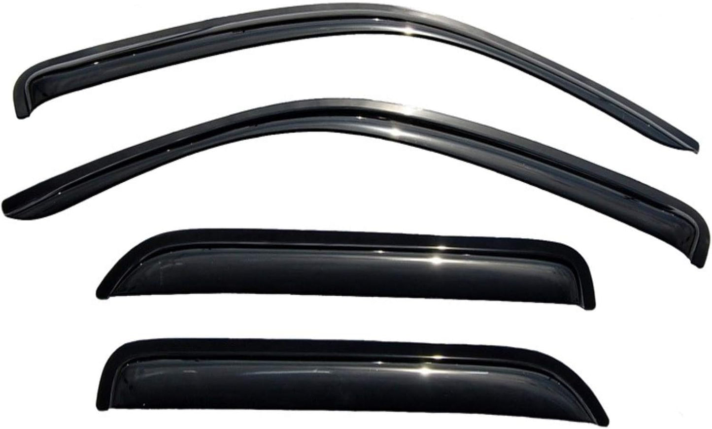 4pcs Side Window Deflector Window Visors Out-Channel Style for Ford Escape 01-12 for Mazda Tribute 08-11 for Mercury Mariner 05-11 Sun Rain Guard