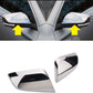 3-Layers Shiny Chrome Plated Parts Accessories Top Half Side Mirror Cover Designed For 2014-2020 Chevrolet Impala