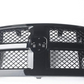 Compatible with 2013-2018 Ram 1500 Front Hood Bumper Mesh Style Glossy Black ABS Plastic Grille