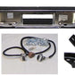 Rear Step Bumper Chrome Full Assy with Hitch Bar Pad Bracket LIC Lamp 99-07 (07 Classic) Silverado Sierra Stepside Bed Type GM1103123
