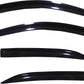 4pcs Dark Smoke Outside Mount Style Sun Rain Guard Vent Shade Window Visors Fit 07-11 Toyota Camry