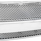 Mesh Style Upper Hood Grille Grill Chrome Compatible with 2007-2010 Ford Explorer/Explorer Sport Trac