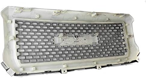 Mesh Style Front Bumper Hood Upper Grille Grill Gloss Black For 2014-2015 GMC Sierra 1500 Pickup Truck