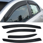 4pcs Window Visors Sun Rain Guard Out-Channel Style for 06-11 Honda Civic 4-Door Sedan Side Window Deflectors Visor