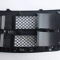 Compatible with 2013-2018 Ram 1500 Front Hood Bumper Mesh Style Glossy Black ABS Plastic Grille