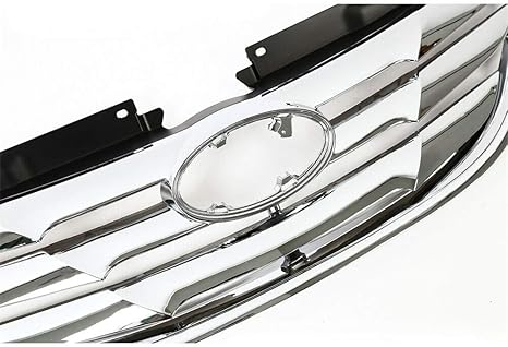 Front Upper Grille Grill JX-7288-CM Replacement for 2011-2013 Hyundai Sonata,chrome