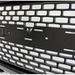 Mesh Style Front Bumper Hood Upper Grille Grill Gloss Black For 2014-2015 GMC Sierra 1500 Pickup Truck