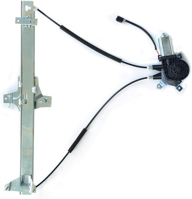 Fit Front Driver (Left) Side Power Window Regulator w/Motor for 92-13 Ford E150/E250/E350 Super Duty/Econoline/Club Wagon Van