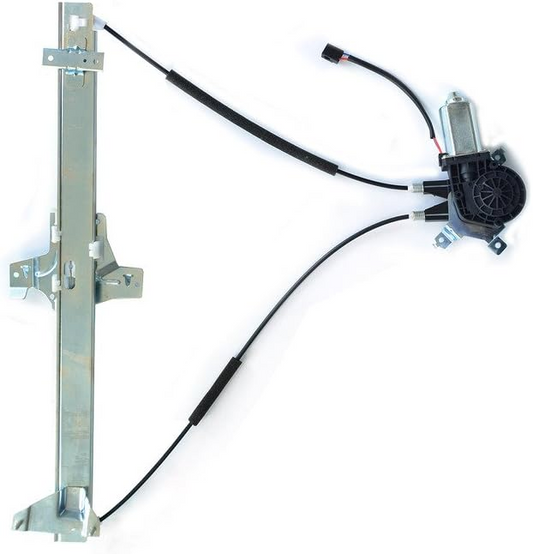 Fit Front Driver (Left) Side Power Window Regulator w/Motor for 92-13 Ford E150/E250/E350 Super Duty/Econoline/Club Wagon Van