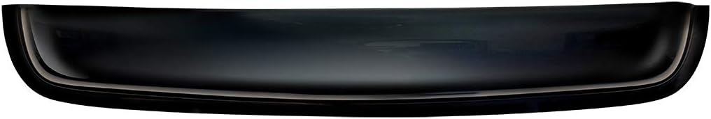 43in. Universal Thickness Dark Smoke Tint Top Sun Moon Roof Rain Snow Guard Window Sunroof Moonroof Wind Deflector