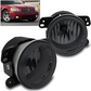 Front Bumper Driving Fog Lights Smoke Compatible with 2005-2008 Dodge Magnum/Chrysler 300 3.5L Touring