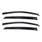 FOR 2018-2020 HONDA ACCORD JDM 3D AERO WAVY WINDOW VISOR RAIN GUARD DEFLECTOR