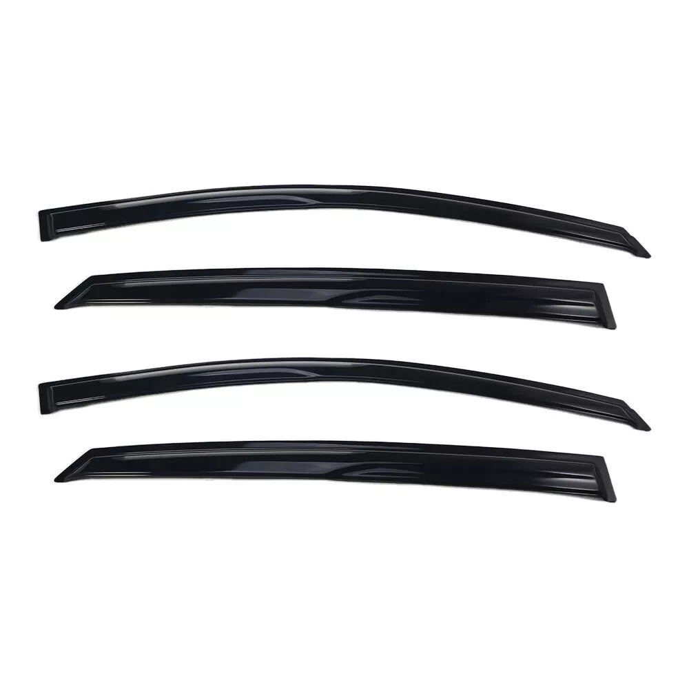 FOR 2018-2020 HONDA ACCORD JDM 3D AERO WAVY WINDOW VISOR RAIN GUARD DEFLECTOR