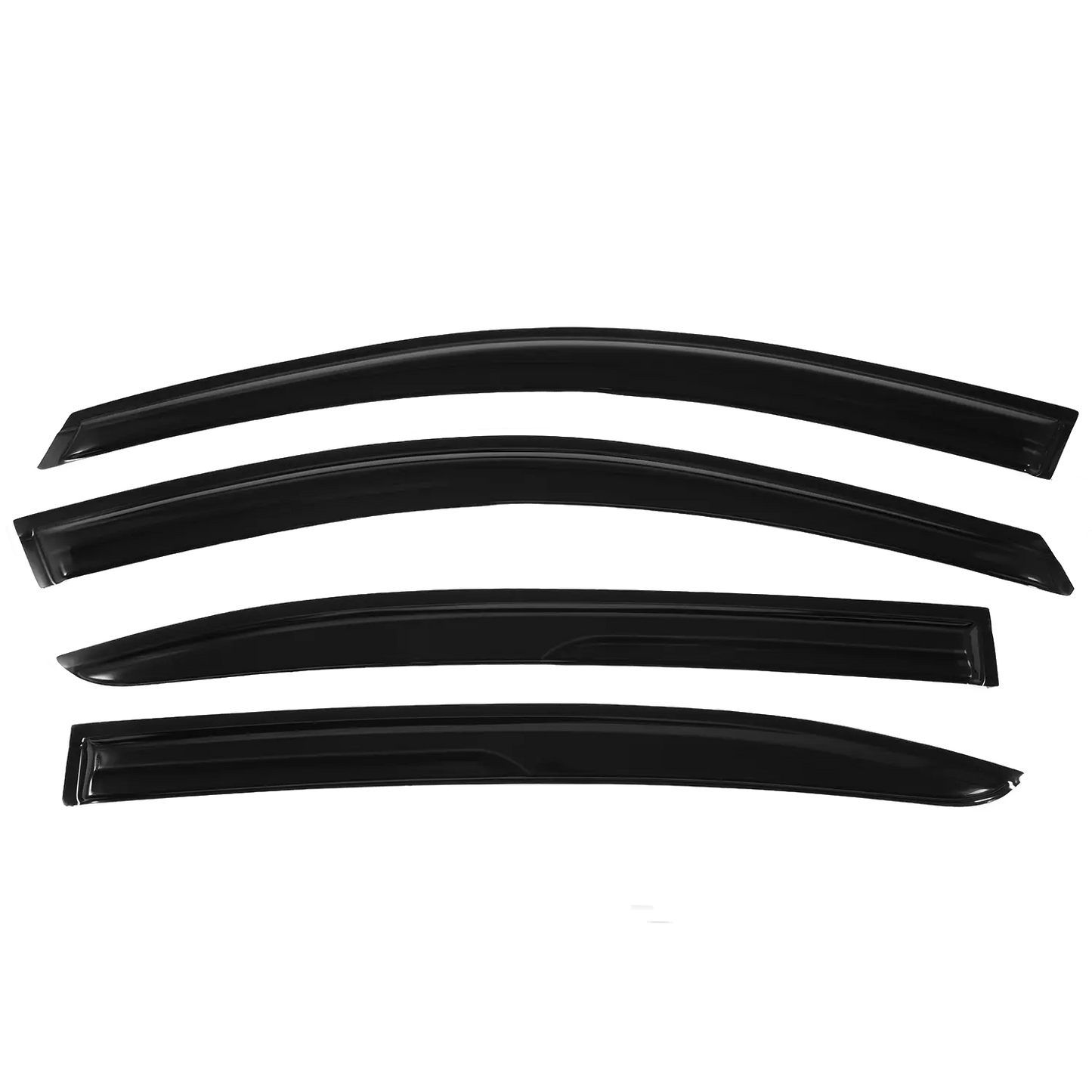 For Honda Accord 2008-2012 JDM Side Window Vent Visor Sun Rain Guard Deflector