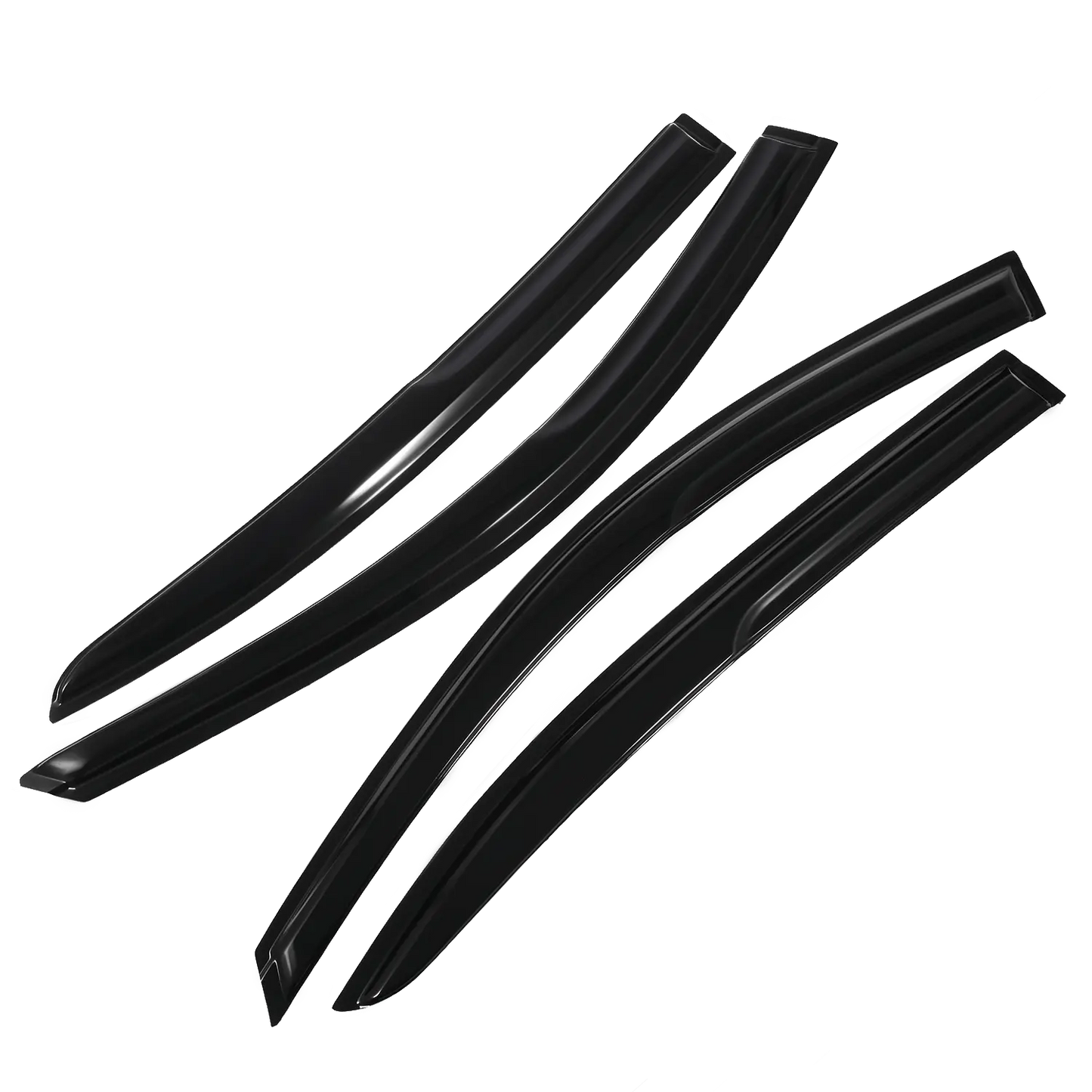 For Honda Accord 2008-2012 JDM Side Window Vent Visor Sun Rain Guard Deflector