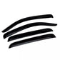 For 2015-2022 Ford F150 Crew Cab In-Channel Smoke Window Vent Visors Rain Guards