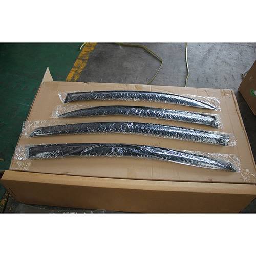 DrivegoPlus For 2006-2011 Honda Civic Mugen II Style Window Rain Guard Visors 4-Door Sedan