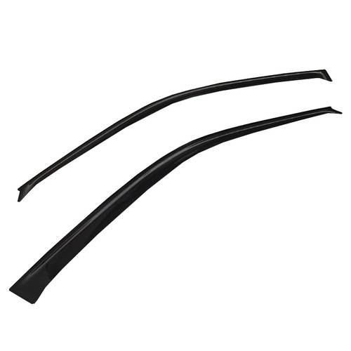 For 01-05 Honda Civic 4DR Sedan JDM Wavy Mugen Style 4 Pcs Window Visor Guard