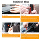 For 1998-2002 Honda Accord Sedan Window Visor Sun Rain Deflector Guard 4PCS Set